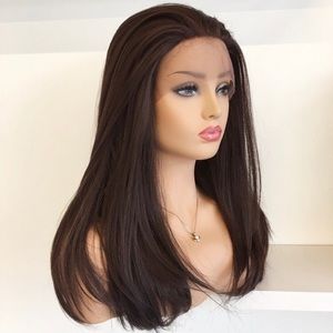 ❌SOLD❌ Dark Brown 20” Lace Front Wig